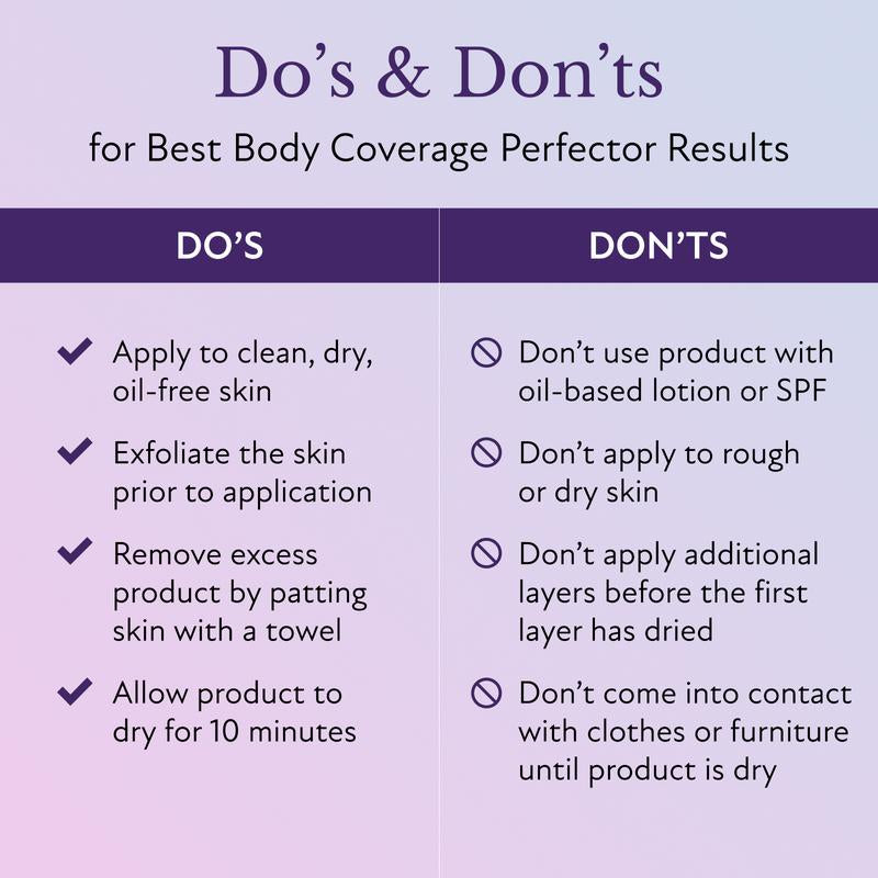 Westmore Beauty Body Coverage Perfector 3.5Oz + X-Large Buffer Brush - Flawless Body Makeup, Concealer for Scars, Spots, Veins, Tattoos and More Blend Cosmetic